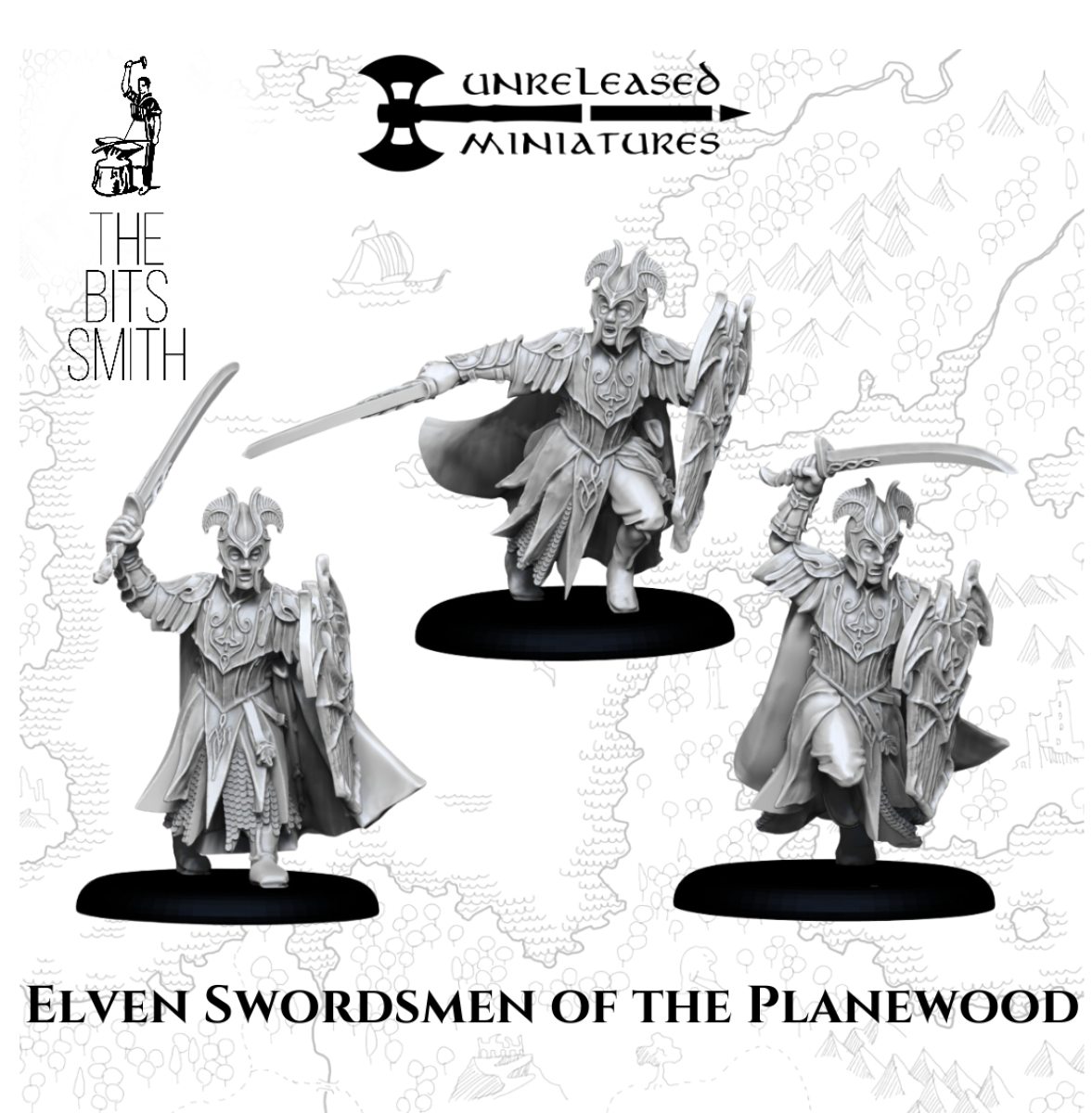 Elven Swordsmen of the Planewood
